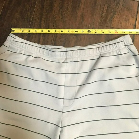 MSX By Michael Strahan Men's High Rise Gray Athletic Double Knit Shorts - Picture 7 of 11